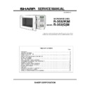 Sharp R-353 (serv.man3) Service Manual