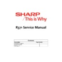 Sharp R-371SLM Service Manual