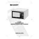 Sharp R-383 (serv.man7) User Guide / Operation Manual