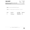 Sharp R-3G54T (serv.man3) Service Manual / Technical Bulletin