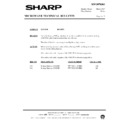 Sharp R-3G58M (serv.man5) Service Manual / Technical Bulletin