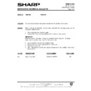 Sharp R-4E54M (serv.man12) Service Manual / Technical Bulletin