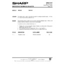 Sharp R-4E54M (serv.man13) Service Manual / Technical Bulletin