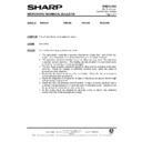 Sharp R-4E54M (serv.man8) Service Manual / Technical Bulletin