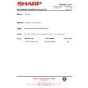 Sharp R-4E57M (serv.man6) Service Manual / Technical Bulletin
