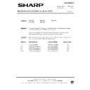 Sharp R-4G17M (serv.man4) Service Manual / Technical Bulletin