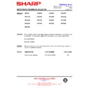Sharp R-4G17M Service Manual / Technical Bulletin