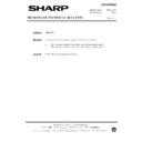 Sharp R-4G55M (serv.man11) Service Manual / Technical Bulletin