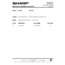 Sharp R-4G55M (serv.man8) Service Manual / Technical Bulletin