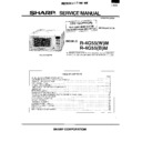 Sharp R-4G55M Service Manual