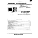 Sharp R-4G55SM Service Manual