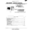 Sharp R-4S56M Service Manual