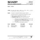 Sharp R-5A53M (serv.man6) Service Manual / Technical Bulletin