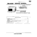 Sharp R-5V10 Service Manual