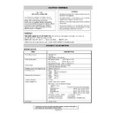Sharp R-64 Service Manual / Specification