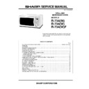 Sharp R-734 (serv.man2) Service Manual