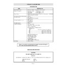 Sharp R-734 Service Manual / Specification