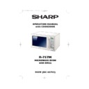 Sharp R-757M (serv.man31) User Guide / Operation Manual