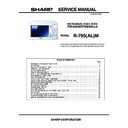 Sharp R-795M (serv.man16) Service Manual