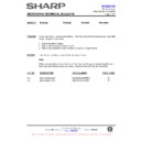 Sharp R-7A65M (serv.man6) Technical Bulletin