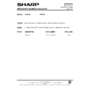Sharp R-7A65M (serv.man8) Technical Bulletin