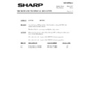 Sharp R-7N78M (serv.man11) Service Manual / Technical Bulletin