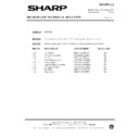 Sharp R-7N78M (serv.man9) Service Manual / Technical Bulletin