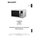 Sharp R-822STM (serv.man2) User Manual / Operation Manual
