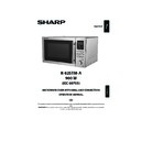 Sharp R-82STM-A (serv.man2) User Guide / Operation Manual