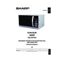 Sharp R-842SLM (serv.man2) User Manual / Operation Manual