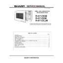 Sharp R-871M (serv.man2) Service Manual