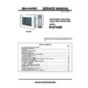 Sharp R-8740 (serv.man2) Service Manual