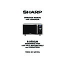 Sharp R-890SLM (serv.man3) User Guide / Operation Manual