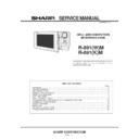Sharp R-891M (serv.man2) Service Manual