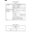 Sharp R-90GCK Service Manual / Specification