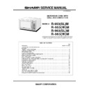 Sharp R-953 (serv.man3) Service Manual