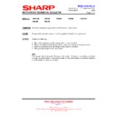 Sharp R-953 (serv.man8) Service Manual / Technical Bulletin