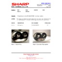 Sharp R-957 (serv.man5) Service Manual / Technical Bulletin