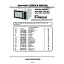 Sharp R-958SLM Service Manual