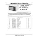 Sharp R-967 (serv.man2) Service Manual