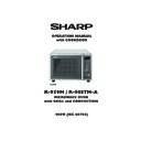 Sharp R-98STM (serv.man2) User Manual / Operation Manual