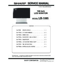 Sharp LB-1085 (serv.man2) Service Manual / Parts Guide