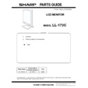 Sharp LL-173C (serv.man2) Service Manual / Parts Guide
