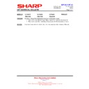 Sharp LL-P202V (serv.man16) Technical Bulletin