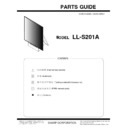 Sharp LL-S201A (serv.man4) Service Manual / Parts Guide
