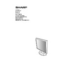 Sharp LL-T1815 (serv.man13) User Guide / Operation Manual