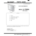 Sharp LL-T2000 (serv.man10) Service Manual / Parts Guide
