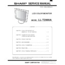 Sharp LL-T2000 (serv.man9) Service Manual