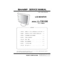 Sharp LL-T2010W (serv.man11) Service Manual