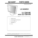 Sharp LL-T2010W (serv.man21) Service Manual / Parts Guide